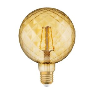 LED 1906 Vintage pinecone 40W/825 fil gold E27