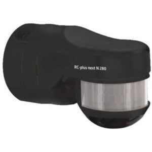 B.E.G. Brück 93343 Liiketunnistin uppoasennus, pinta-asennus 280° rele musta Etupuoli: IP54