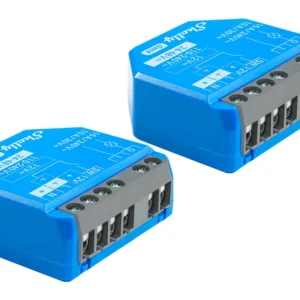 Shelly 1 Gen4 älykytkin, 2-pack, sininen
