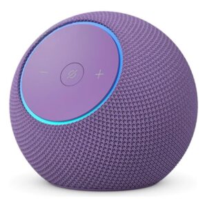 Amazon Echo Dot Max, Amazon Alexa, Pyöreä, Purppura, Langaton, 802.11a, 802.11b, 802.11g, Wi-Fi 4 (802.11n), Wi-Fi 5 (802.11ac), Wi-Fi 6 (802.11ax), Wi-Fi 6E..., Akku